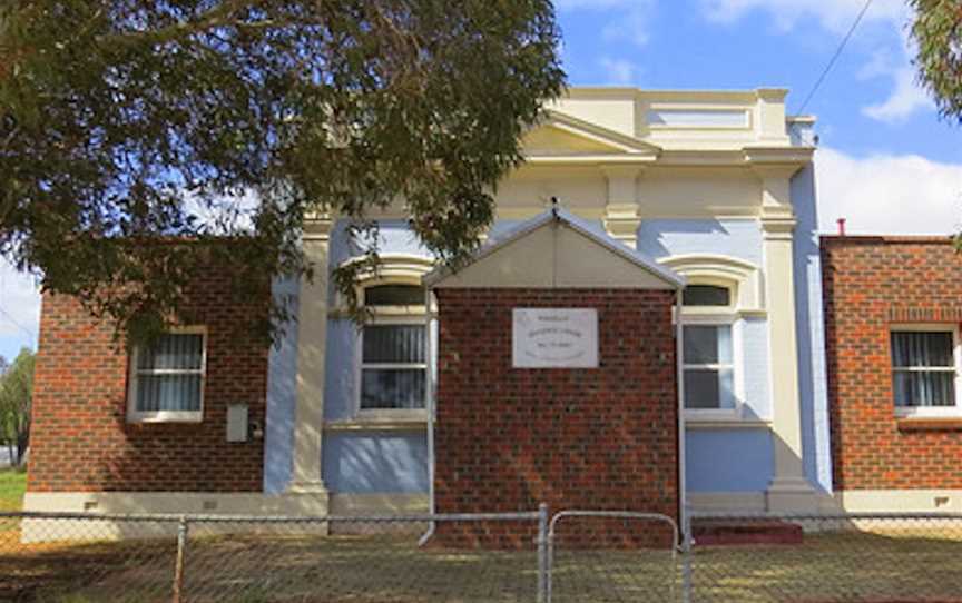 Pingelly Masonic Hall, Local Facilities in Pingelly