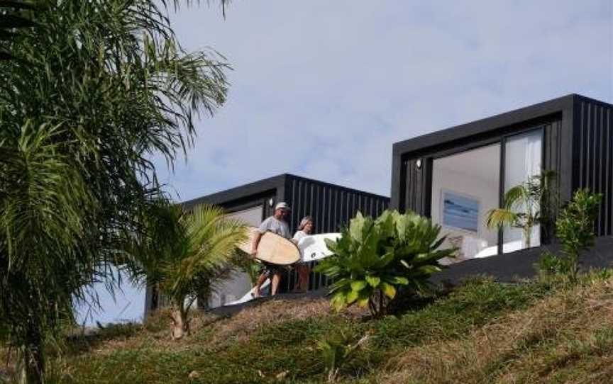 Aotearoa Surf Eco Pods, Topuni, New Zealand