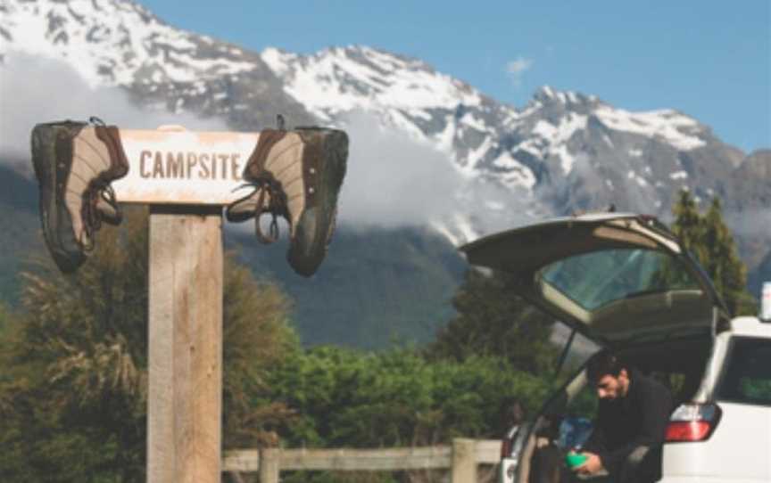 Mrs Woollys Campground, Glenorchy, New Zealand