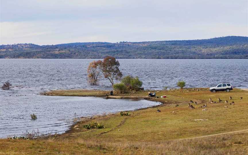 Unpowered camping at Copeton Dam