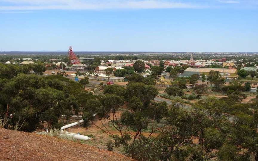 Mt Charlotte Reservoir and Lookout, Attractions in Kalgoorlie