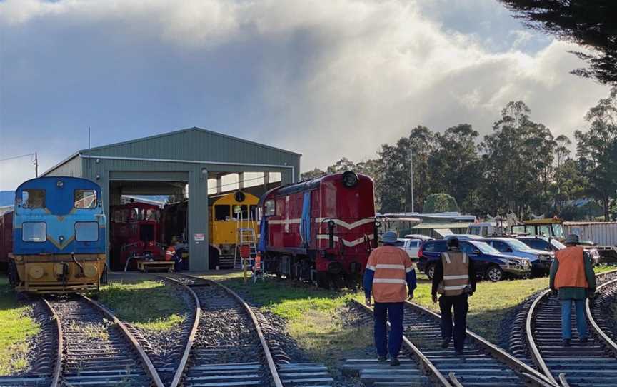 Derwent Valley Railway, Attractions in New Norfolk