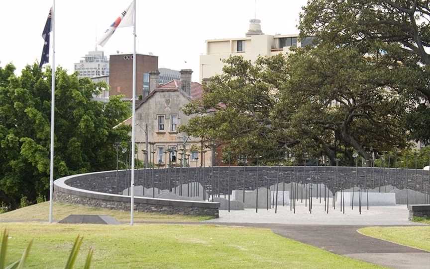 Korean War Memorial, Attractions in Moore Park