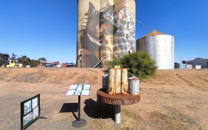 Nullawil Silo Art, Nullawil, VIC