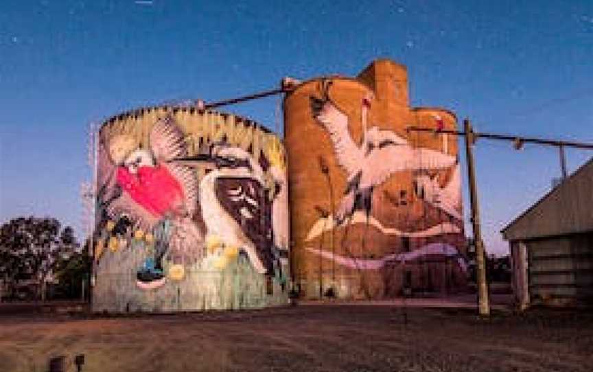 Silo Art, Coonalpyn, SA