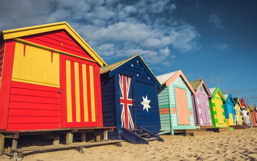 Brighton Bathing Boxes, Brighton, VIC