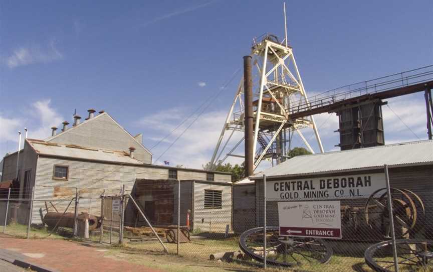 Central Deborah Gold Mine, Bendigo, VIC