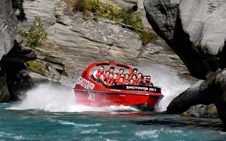 Shotover Jet Queenstown, Arthurs Point, New Zealand