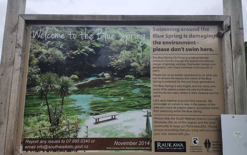 Blue Spring Putaruru, Putaruru, New Zealand