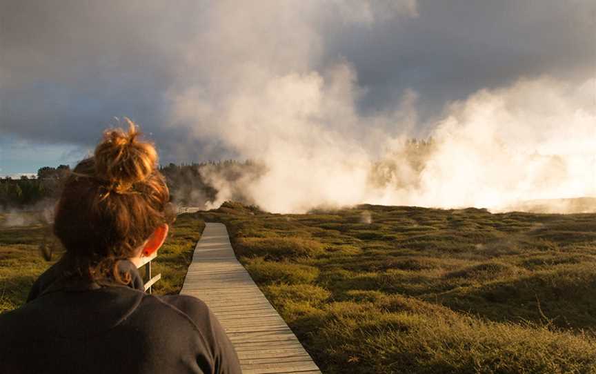 Craters of the Moon, Wairakei, New Zealand