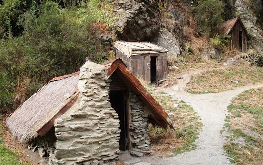 Historic Arrowtown Chinese Settlement, Arrowtown, New Zealand