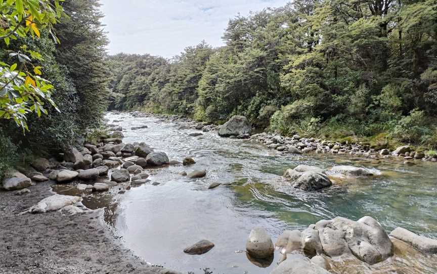 Tawhai Falls (Gollums Pool), Waimarino, New Zealand