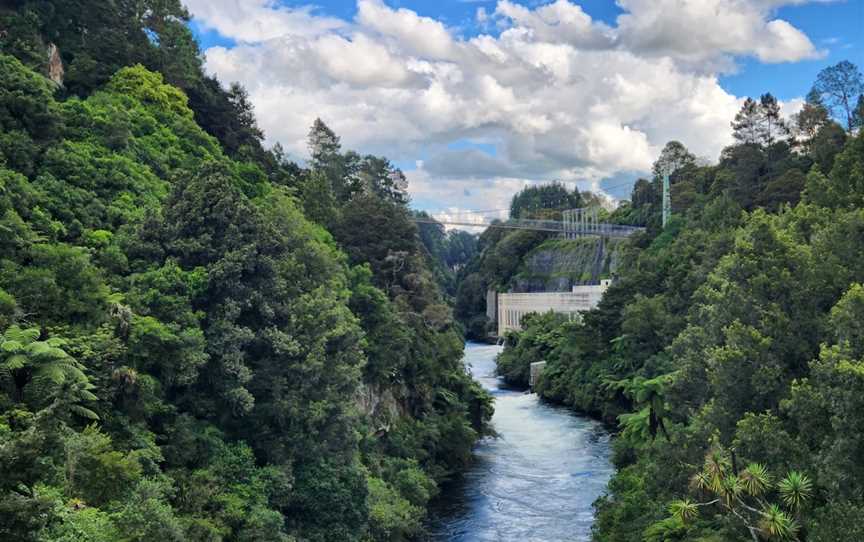 Arapuni Suspension Bridge, Arapuni, New Zealand