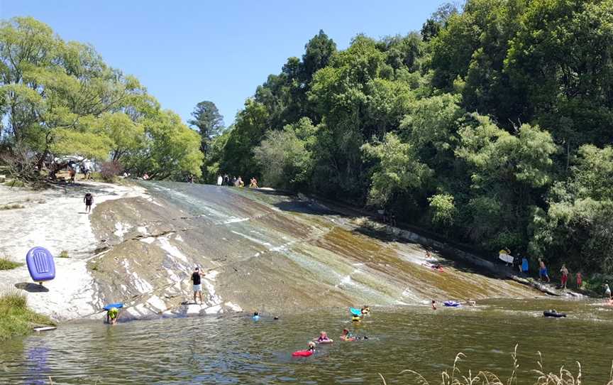 Rere Rockslides, Gisborne, New Zealand