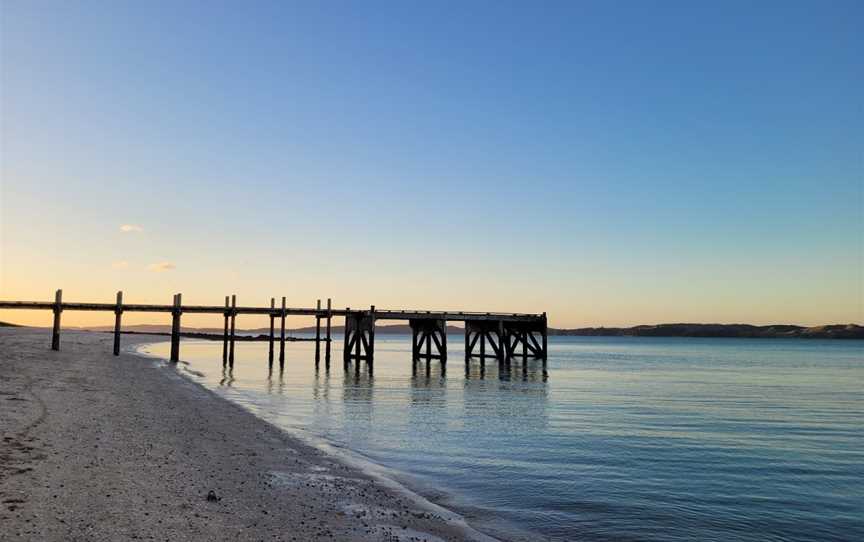 Magazine Bay Wharf, Maraetai, New Zealand