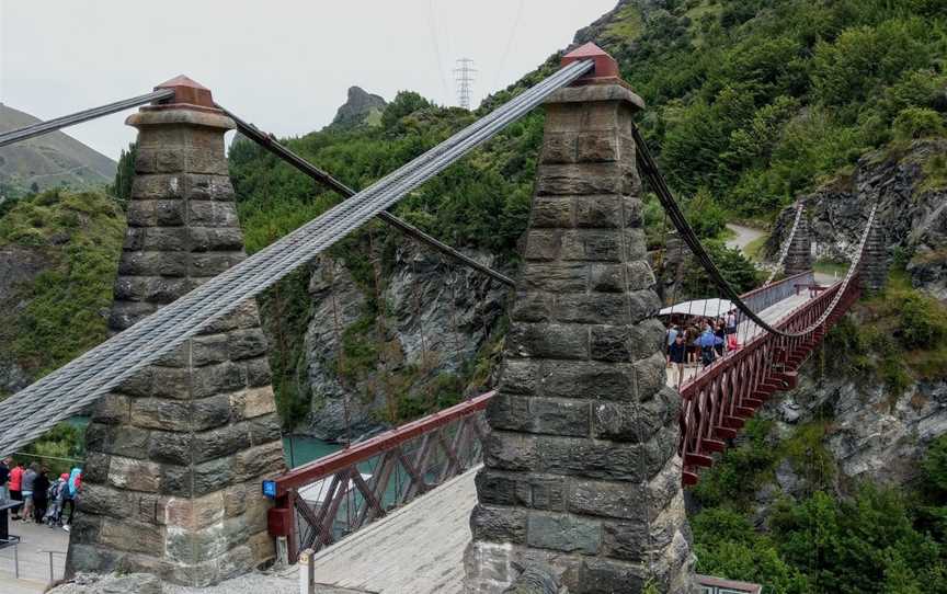 Kawarau Gorge Suspension Bridge, Arrow Junction, New Zealand