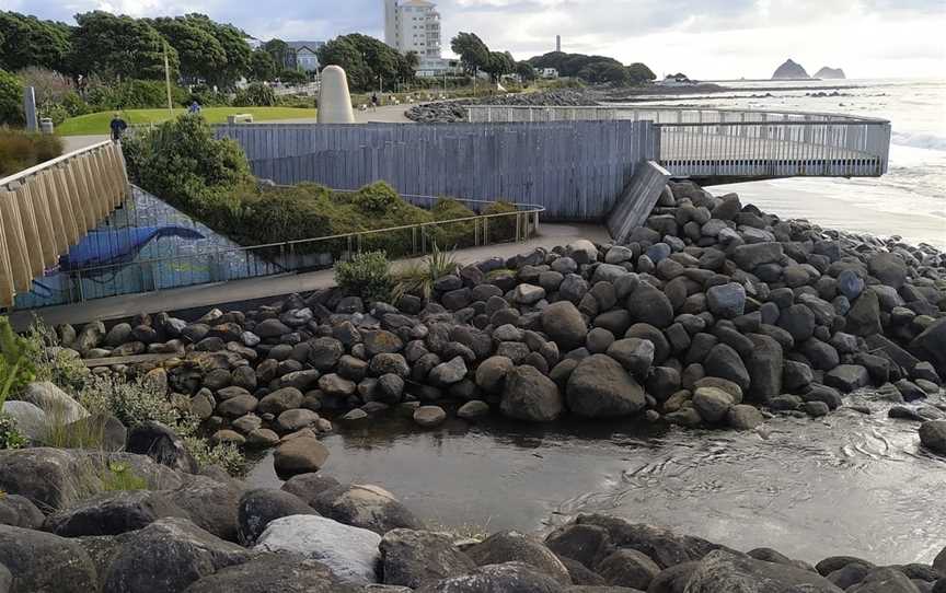 New Plymouth Coastal Walkway, Port Taranaki, New Zealand