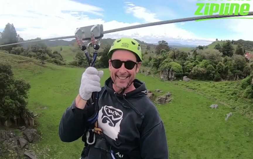 Waitomo Caves Ziplines, Waimarino, New Zealand