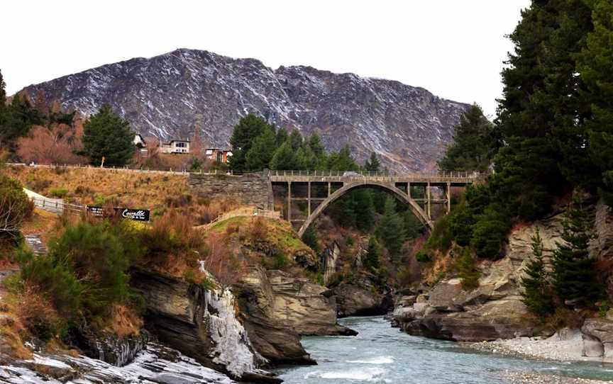 Edith Cavell Bridge, Arthurs Point, New Zealand