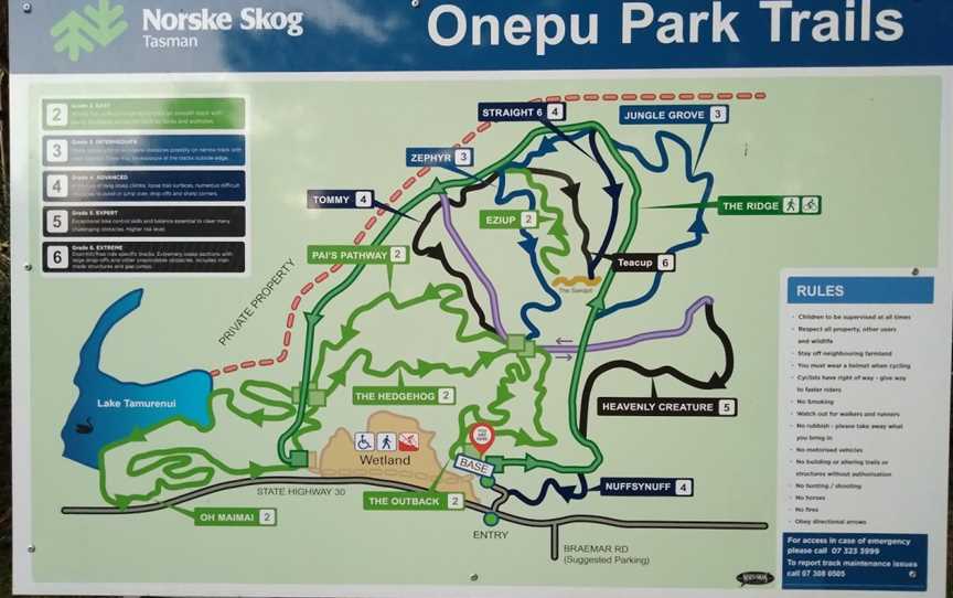 Onepu Community Park, Te Teko, New Zealand