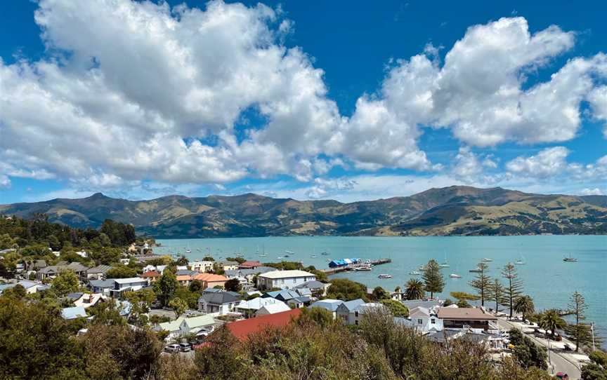 Akaroa lookout, French Farm, New Zealand