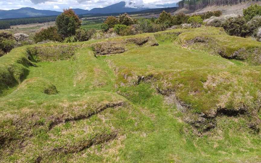 Te Porere Redoubt, Tongariro, New Zealand