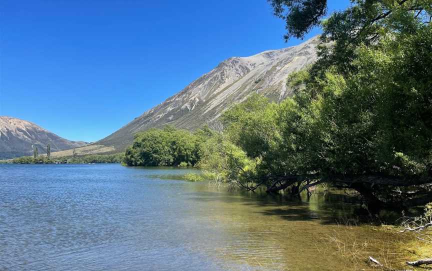 Lake Pearson/ Moana Rua Wildlife Refuge, Lake Pearson, New Zealand