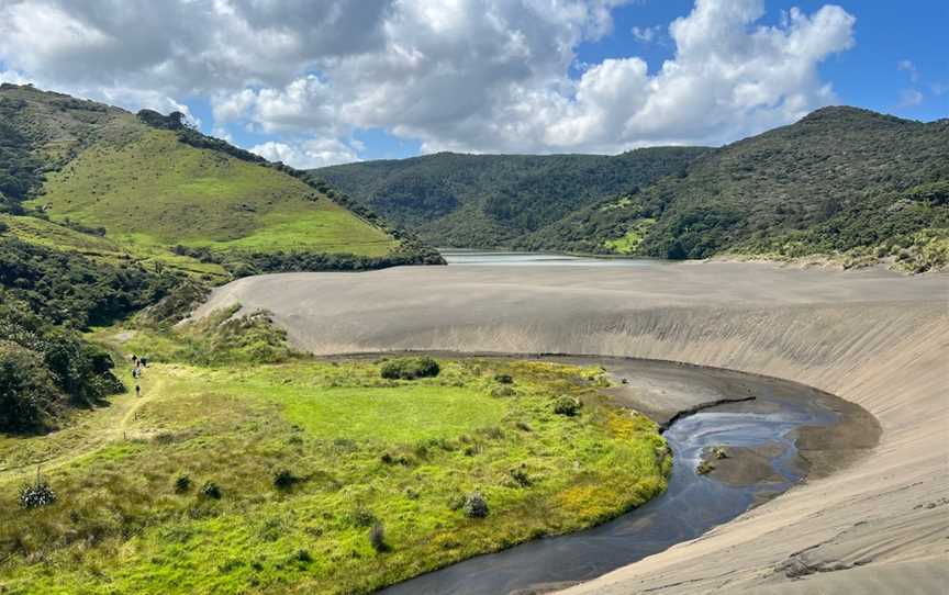 Lake Wainamu Sand Dunes, West Auckland, New Zealand