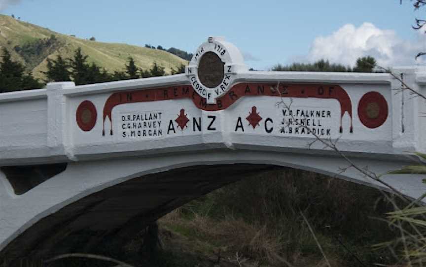 Anzac Bridge, Kaipororo, Eketahuna, New Zealand