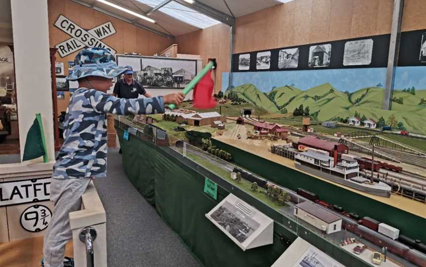 The Helensville Railway Station Museum, Helensville, New Zealand