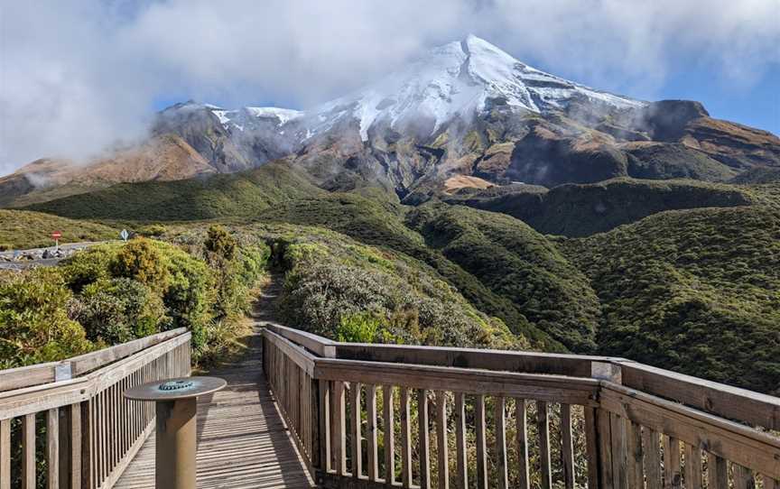 Mount Egmont viewing platform, New Plymouth, New Zealand