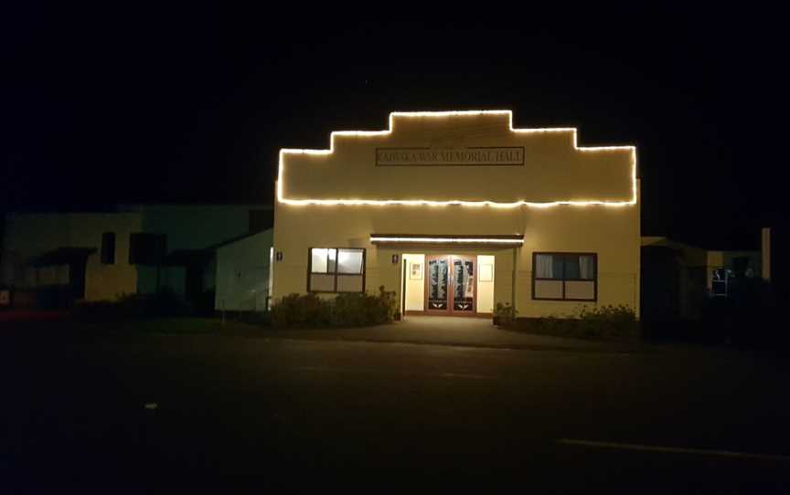 Kaiwaka War Memorial Hall, Kaiwaka, New Zealand