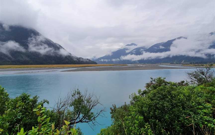 Haast River Viewpoint, Haast, New Zealand