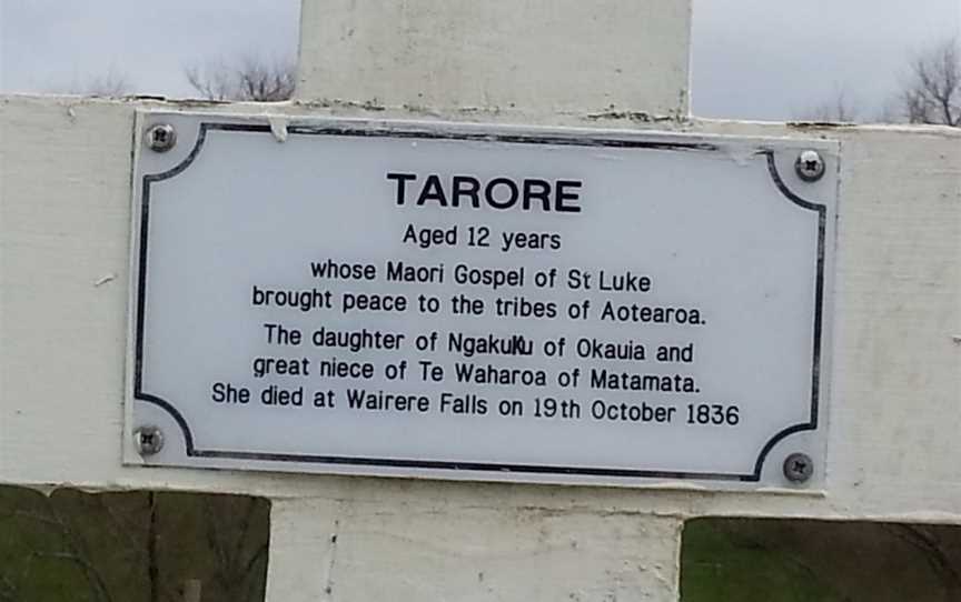 Tarore's Grave Site, Waharoa, New Zealand