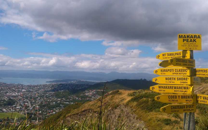 Makara Peak Mountain Bike Park, Karori, New Zealand