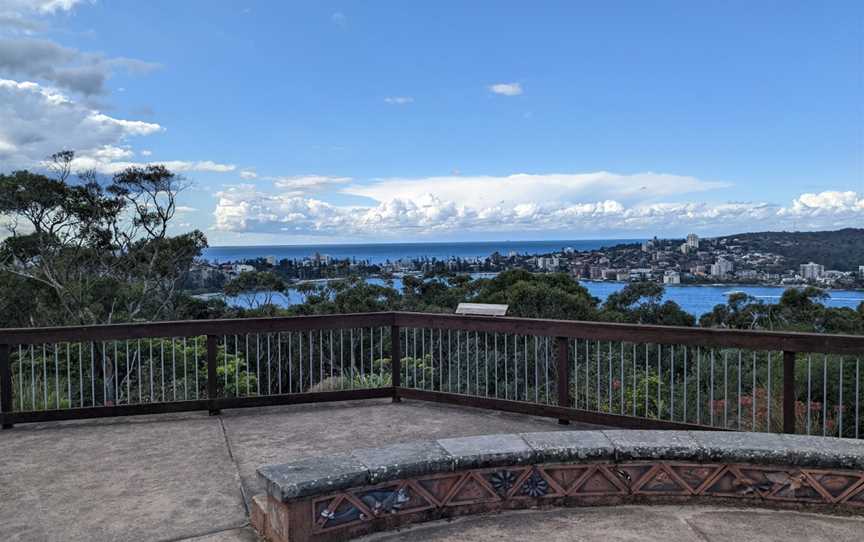 Arabanoo lookout at Dobroyd Head, Balgowlah Heights, NSW