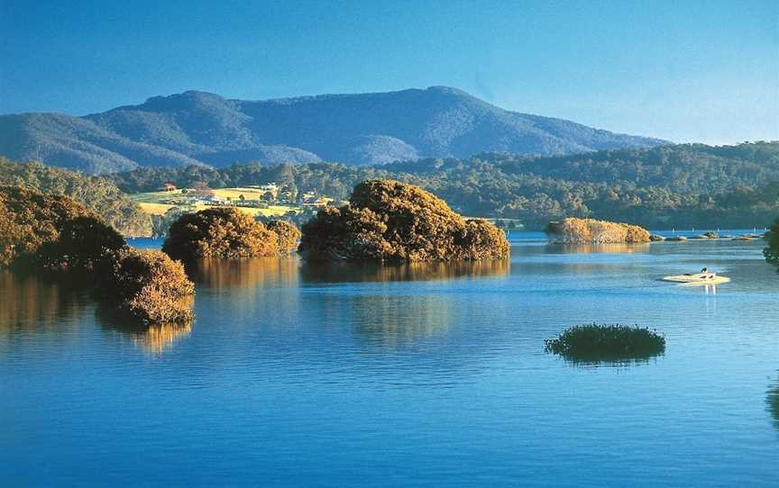 Kayaking Lower Tuross River and Borang Lake, Bodalla, NSW