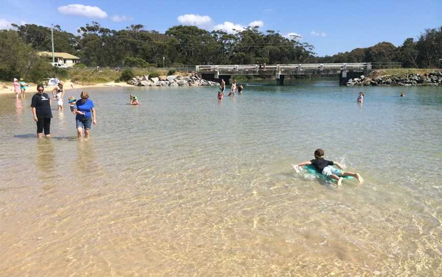 Snorkelling Candlagan Creek, Broulee, NSW