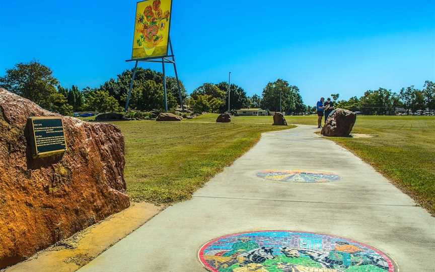 Emerald Centenary of Federation Mosaic Pathway, Emerald, QLD