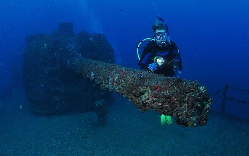 HMAS Brisbane Dive Site, Mooloolaba, QLD