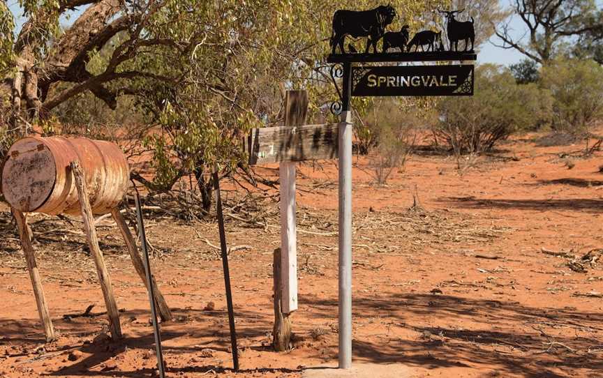 Eulo Five Mile Waterhole, Eulo, QLD