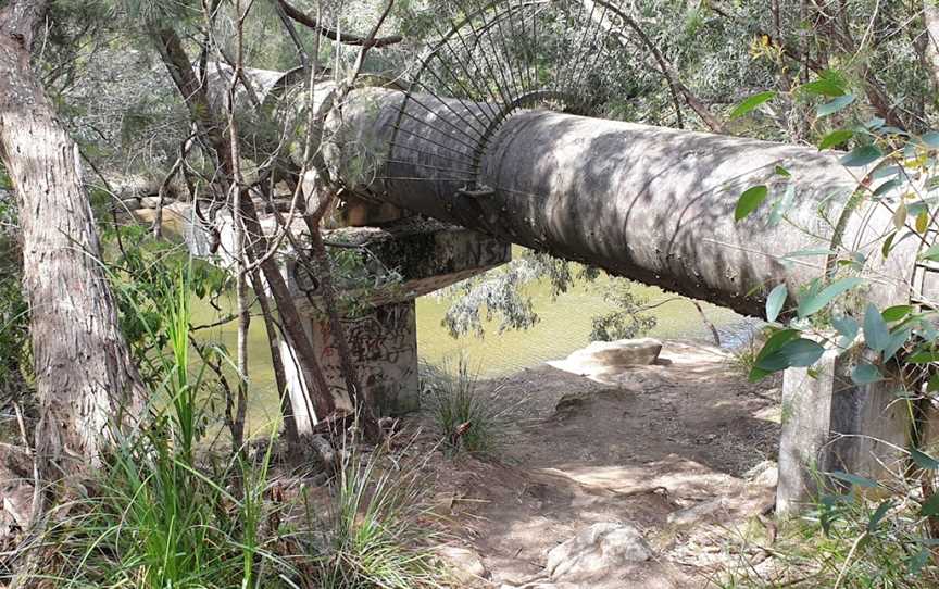 Pipeline and Bungaroo Tracks to Stepping Stones Crossing, St Ives, NSW