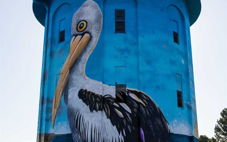 Southern Yorke Peninsula (SYP) Water Tower Mural Trail, Port Vincent, SA