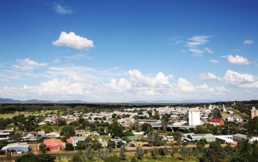 Heritage Sculptures at Pensioners Hill Lookout, Gunnedah, NSW