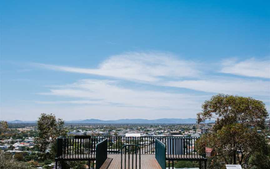 Heritage Sculptures at Pensioners Hill Lookout, Gunnedah, NSW