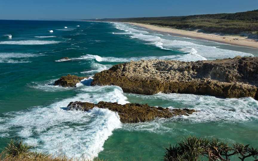 Main Beach, North Stradbroke Island (Minjerribah), North Stradbroke Island, QLD