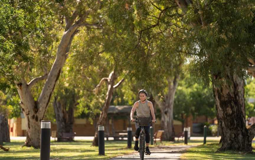 Luke Park and Jerilderie Lake, Jerilderie, NSW