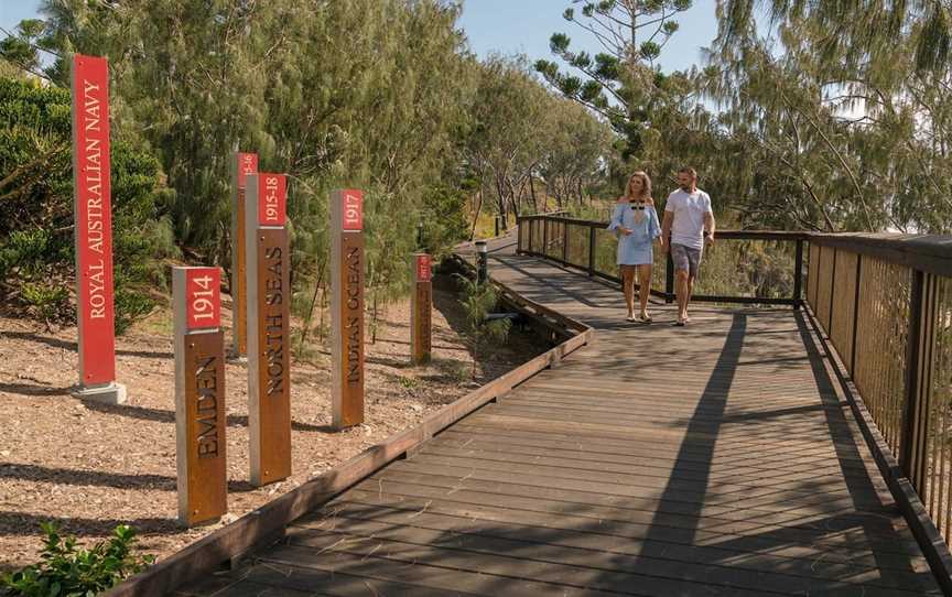 The Centenary of ANZAC Memorial Walk, Emu Park, QLD