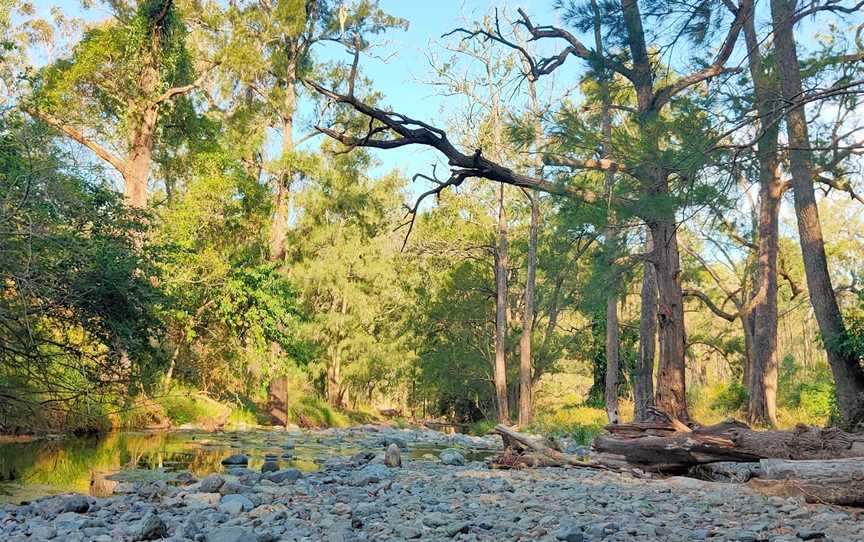 Washpools waterhole, Middle Brook, NSW