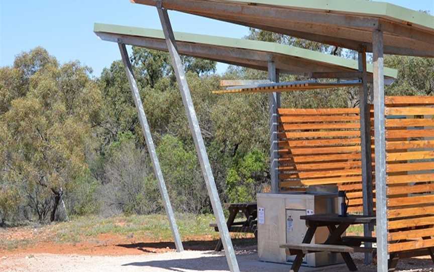 Peery Lake picnic area, Wilcannia, NSW